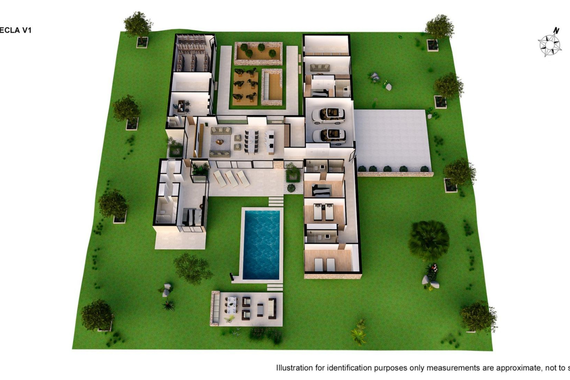 Nouvelle construction - Villa Individuelle - Yecla