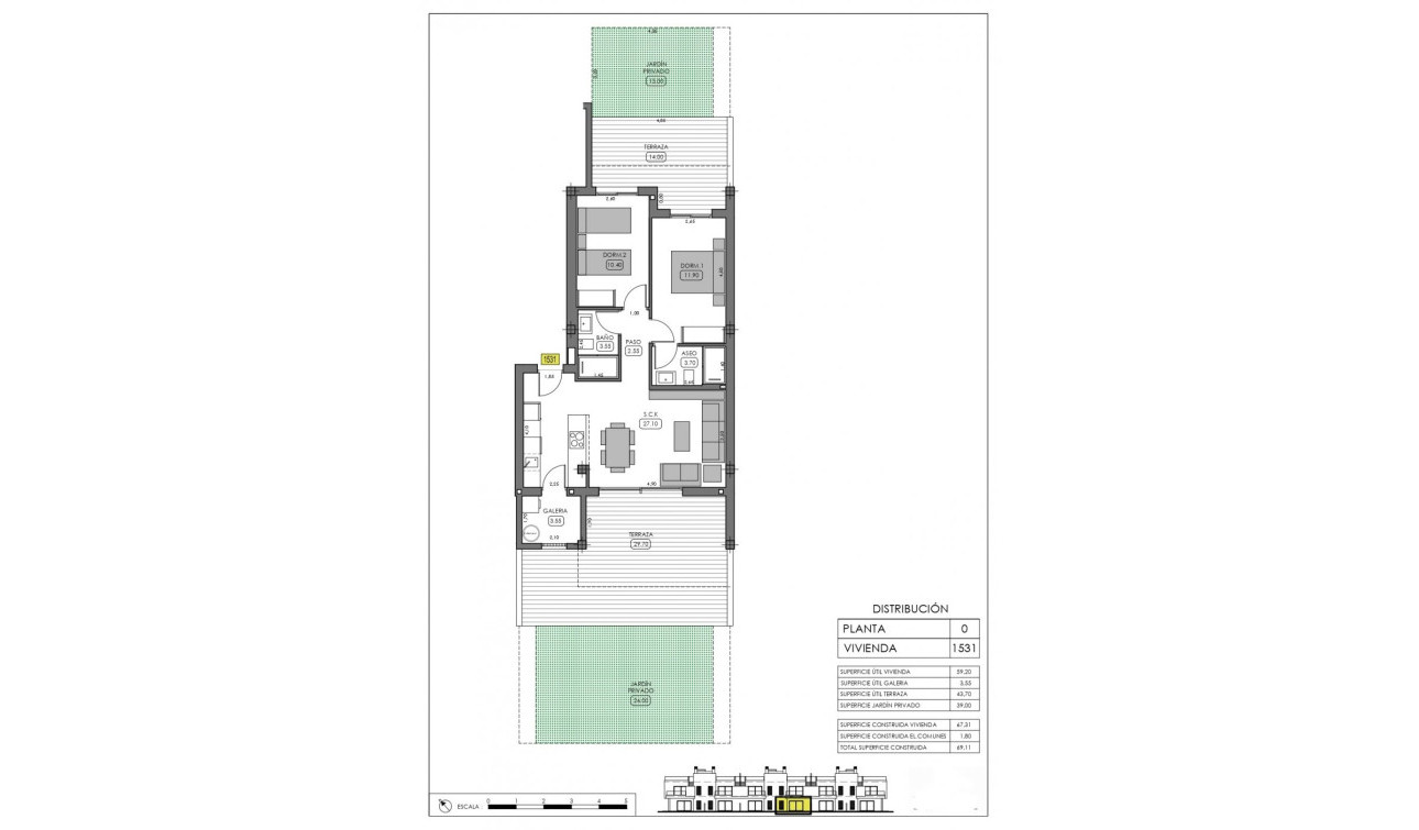 Obra nueva - Apartamento / Piso - Algorfa - La Finca Golf