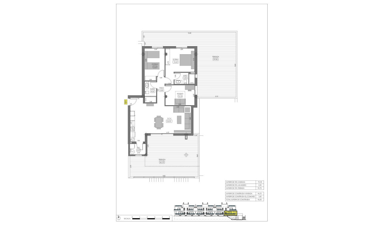 Obra nueva - Apartamento / Piso - Algorfa - La Finca Golf