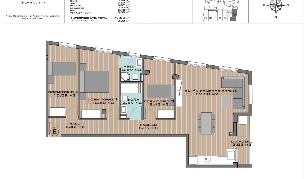 Obra nueva - Apartamento / Piso - Algorfa - Pueblo