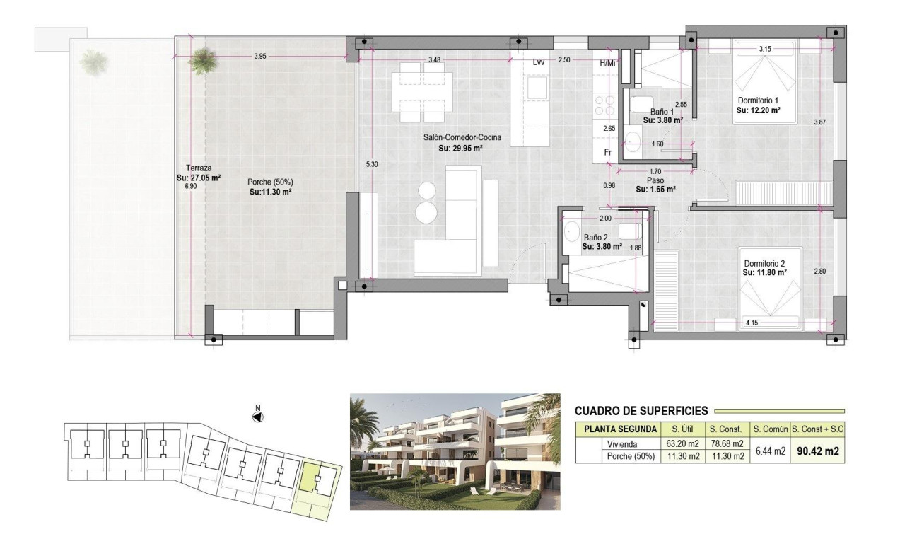 Obra nueva - Apartamento / Piso - Alhama De Murcia - Condado De Alhama