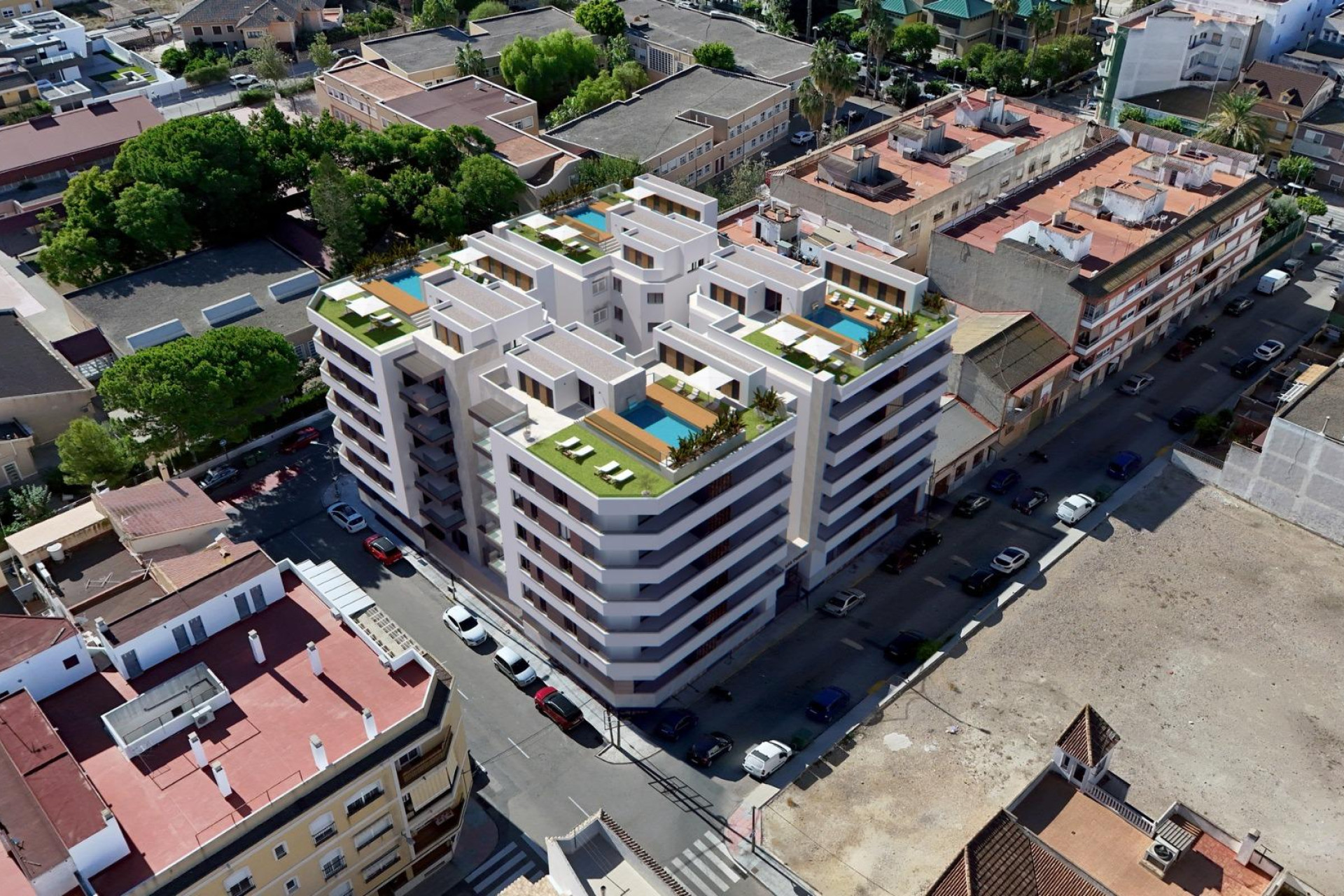 Obra nueva - Apartamento / Piso - Almoradí - Centro