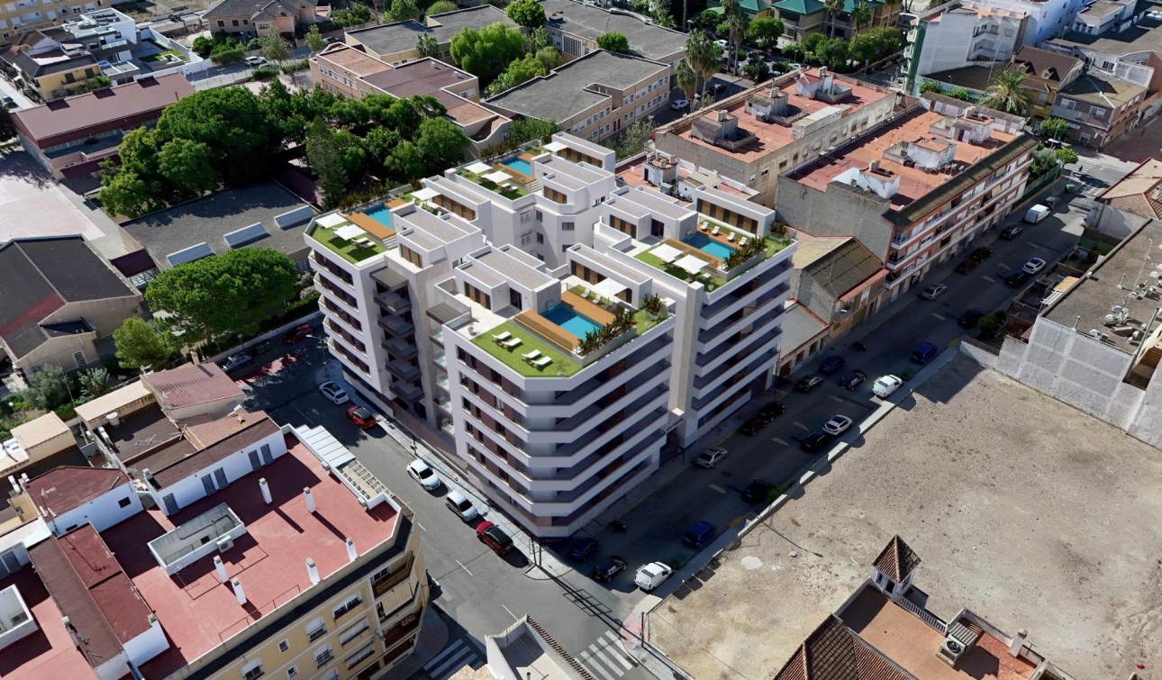 Obra nueva - Apartamento / Piso - Almoradí - Centro