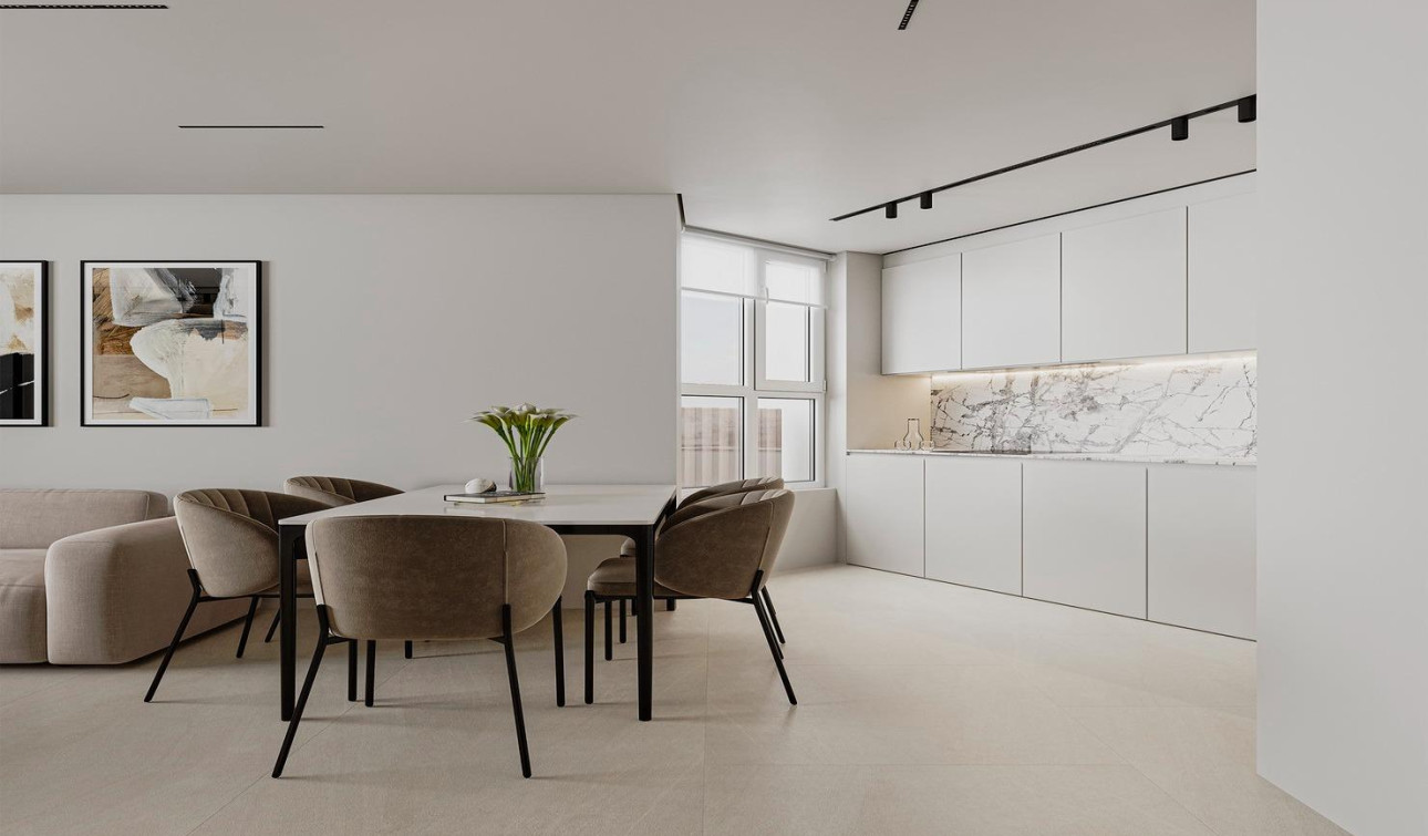 Obra nueva - Apartamento / Piso - Calpe - Playa Cantal Roig