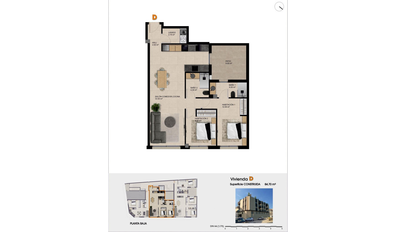 Obra nueva - Apartamento / Piso - Catral - pueblo