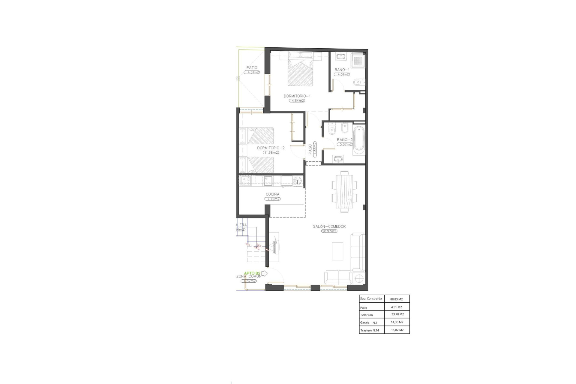 Obra nueva - Apartamento / Piso - Cuevas Del Almanzora - Herrerias