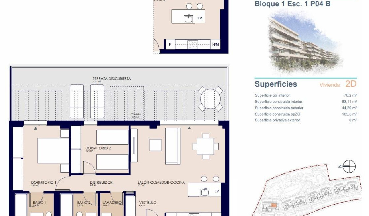 Obra nueva - Apartamento / Piso - Denia - Playa de La Almadraba