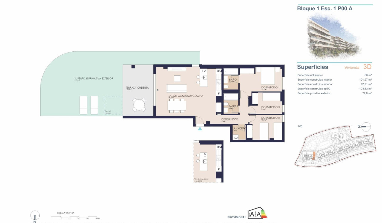 Obra nueva - Apartamento / Piso - Denia - Playa de La Almadraba