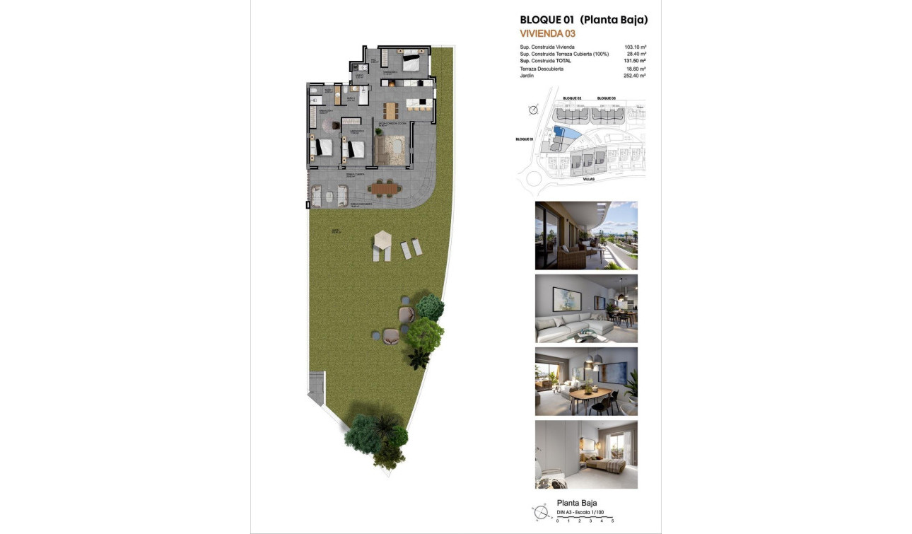 Obra nueva - Apartamento / Piso - Finestrat - Campana Garden