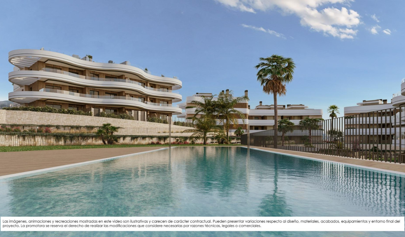 Obra nueva - Apartamento / Piso - Finestrat - Campana Garden