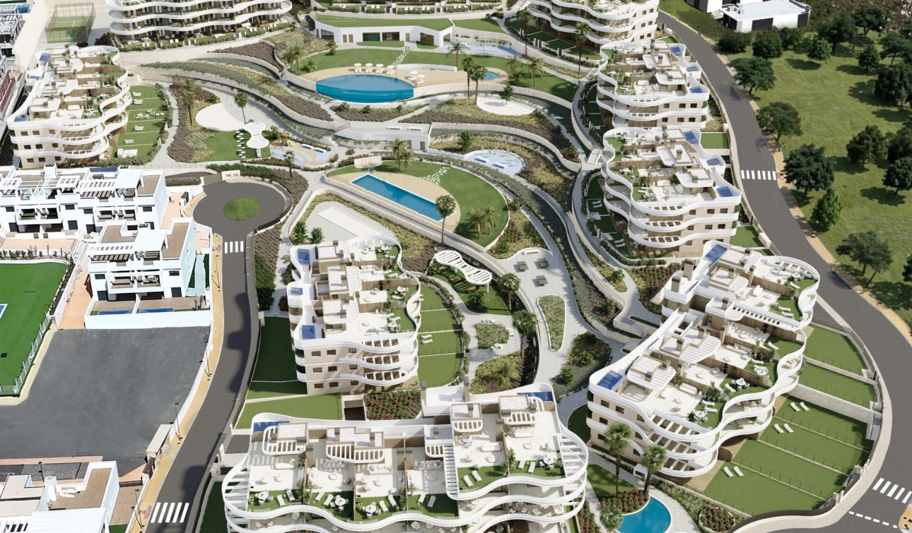 Obra nueva - Apartamento / Piso - Finestrat - Campana Garden