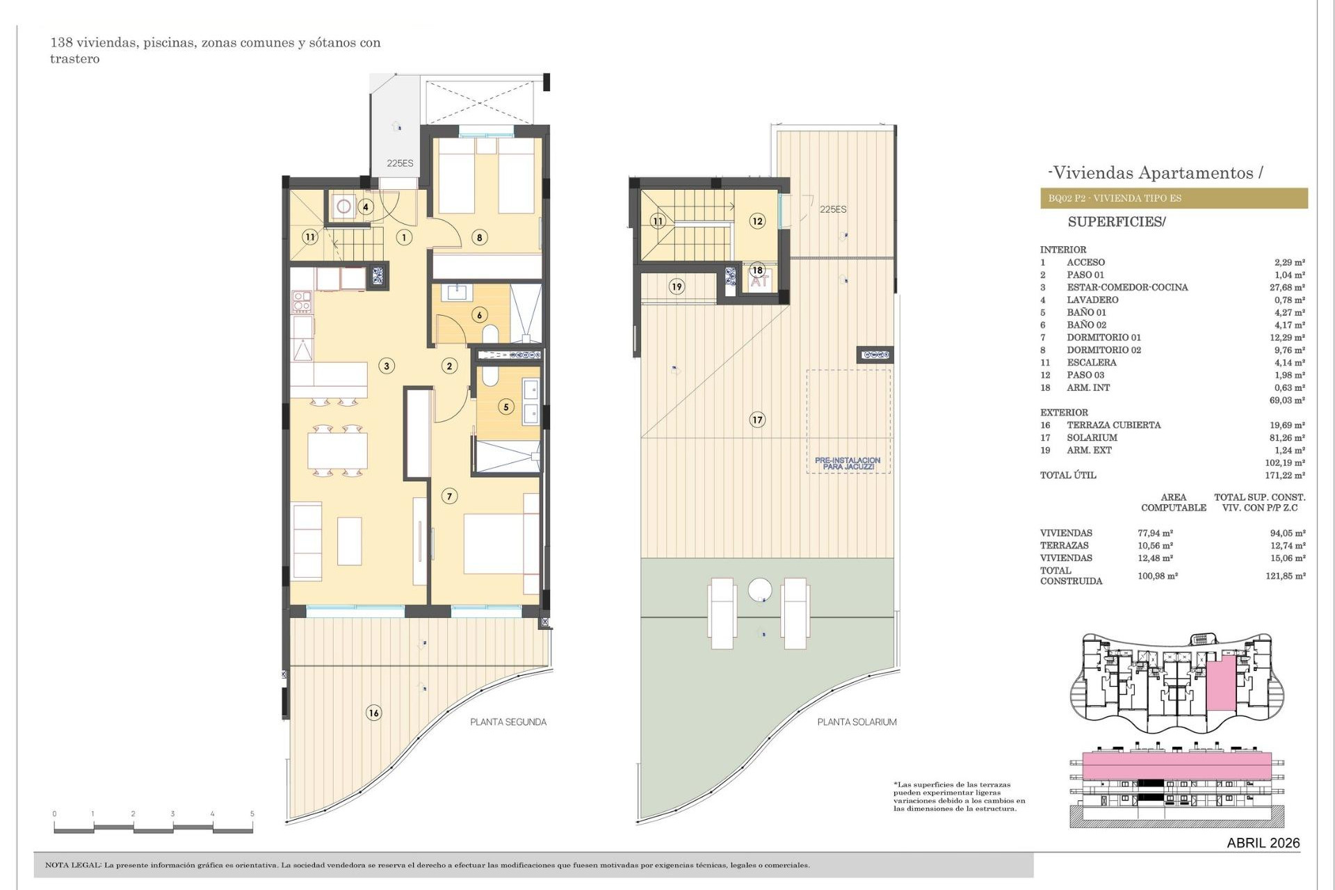 Obra nueva - Apartamento / Piso - Finestrat - Campana Garden