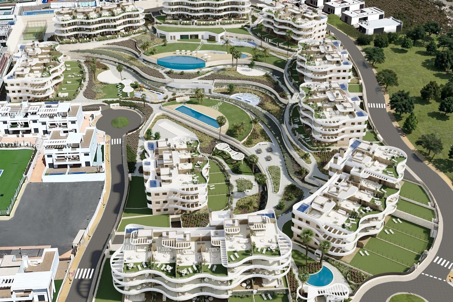 Obra nueva - Apartamento / Piso - Finestrat - Campana Garden