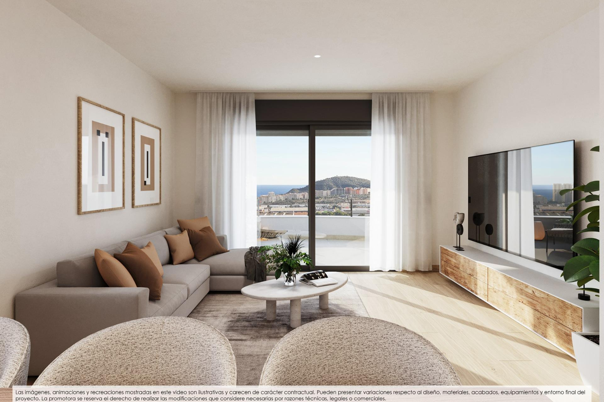 Obra nueva - Apartamento / Piso - Finestrat - Campana Garden