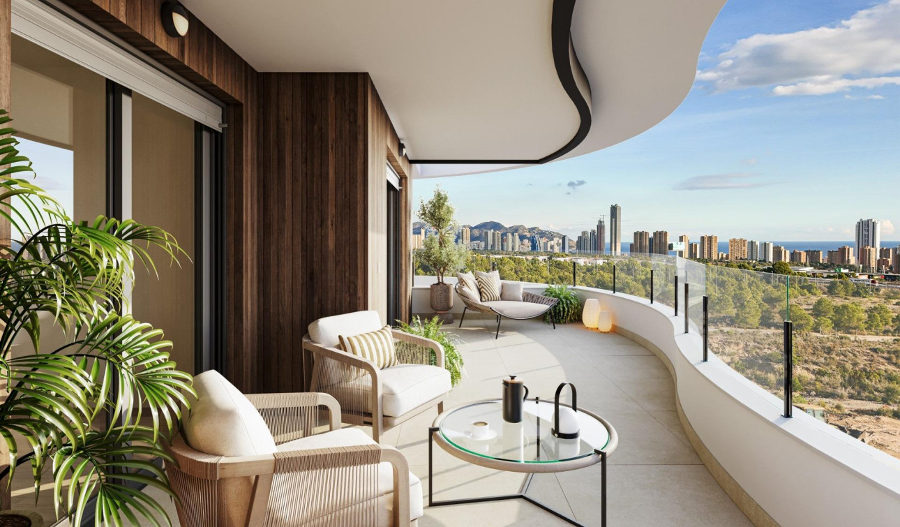 Obra nueva - Apartamento / Piso - Finestrat - Campana Garden