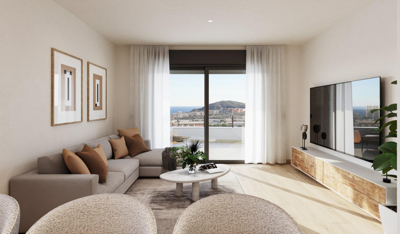 Obra nueva - Apartamento / Piso - Finestrat - Campana Garden