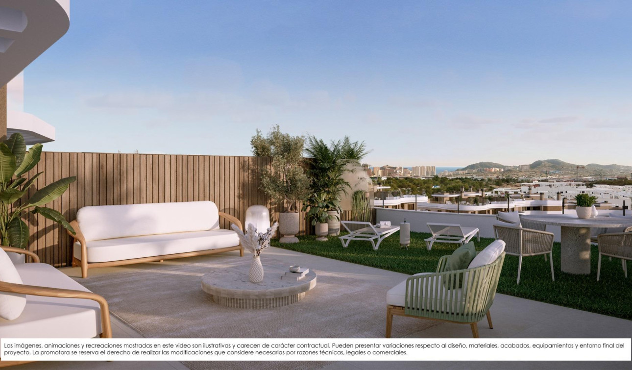 Obra nueva - Apartamento / Piso - Finestrat - Campana Garden