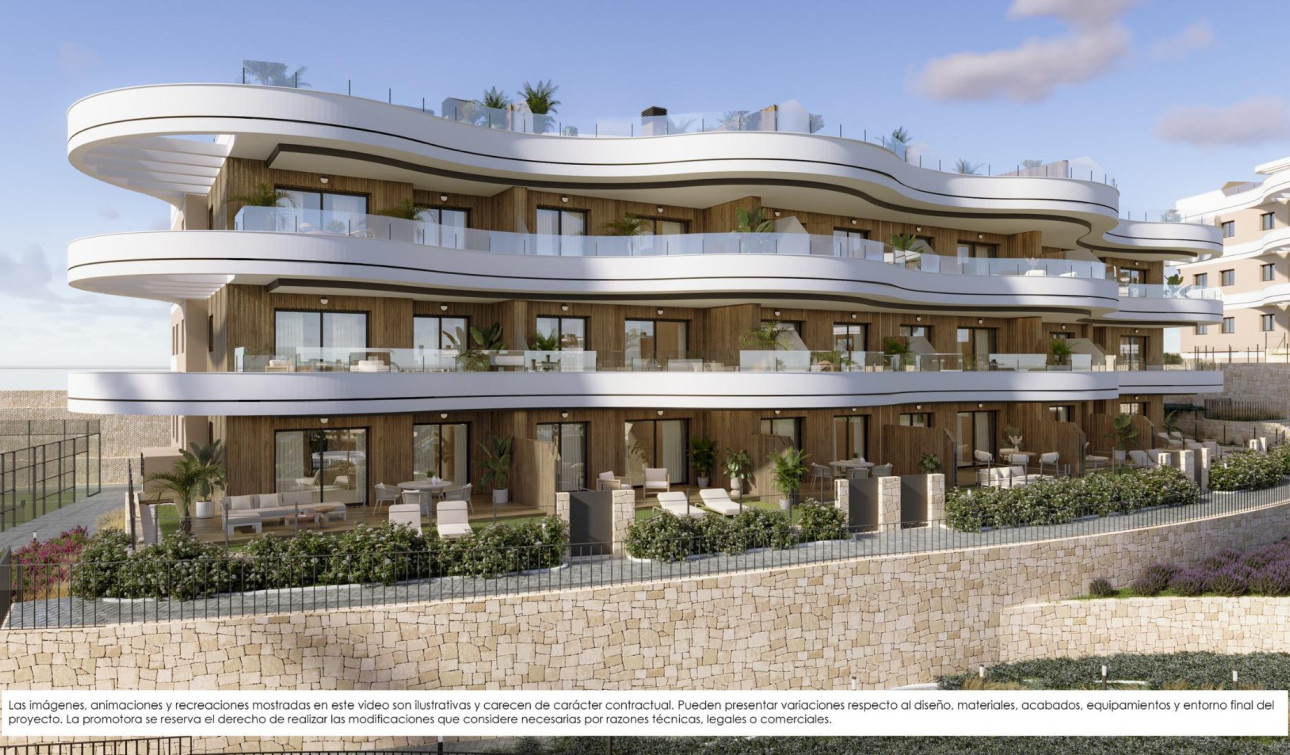 Obra nueva - Apartamento / Piso - Finestrat - Campana Garden
