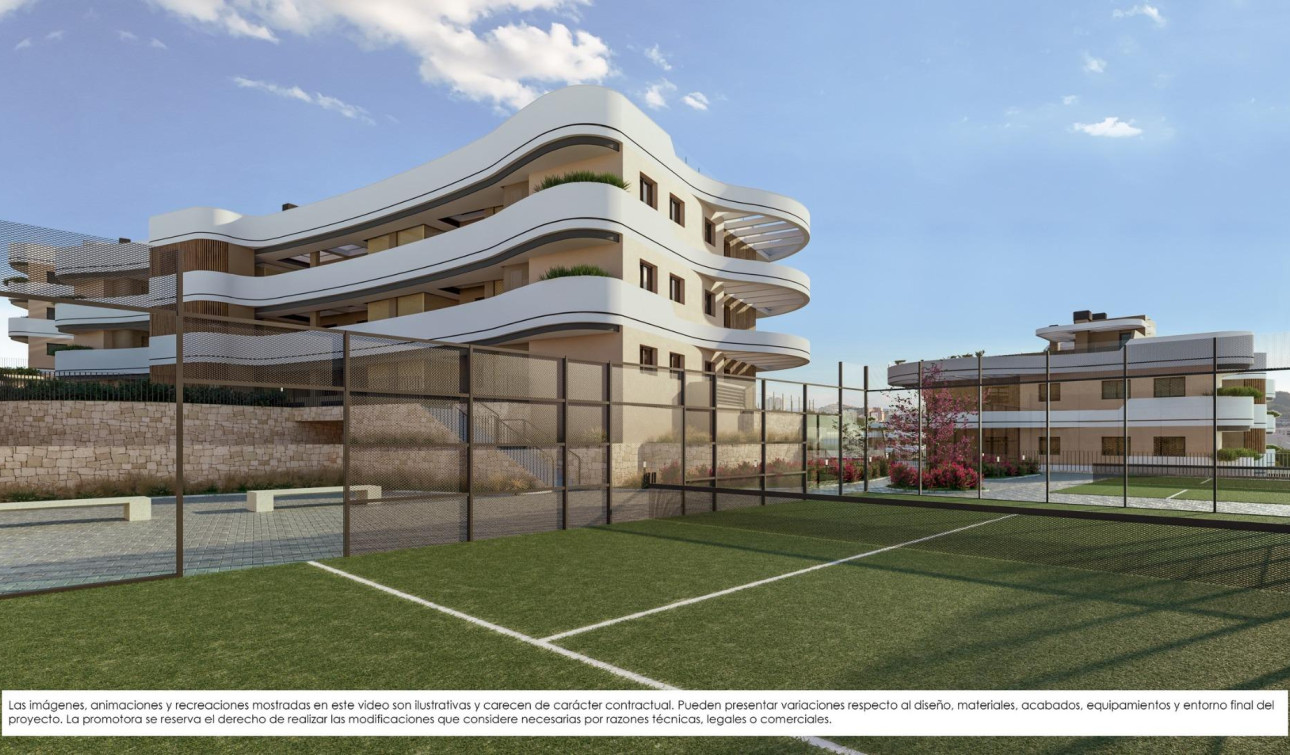 Obra nueva - Apartamento / Piso - Finestrat - Campana Garden