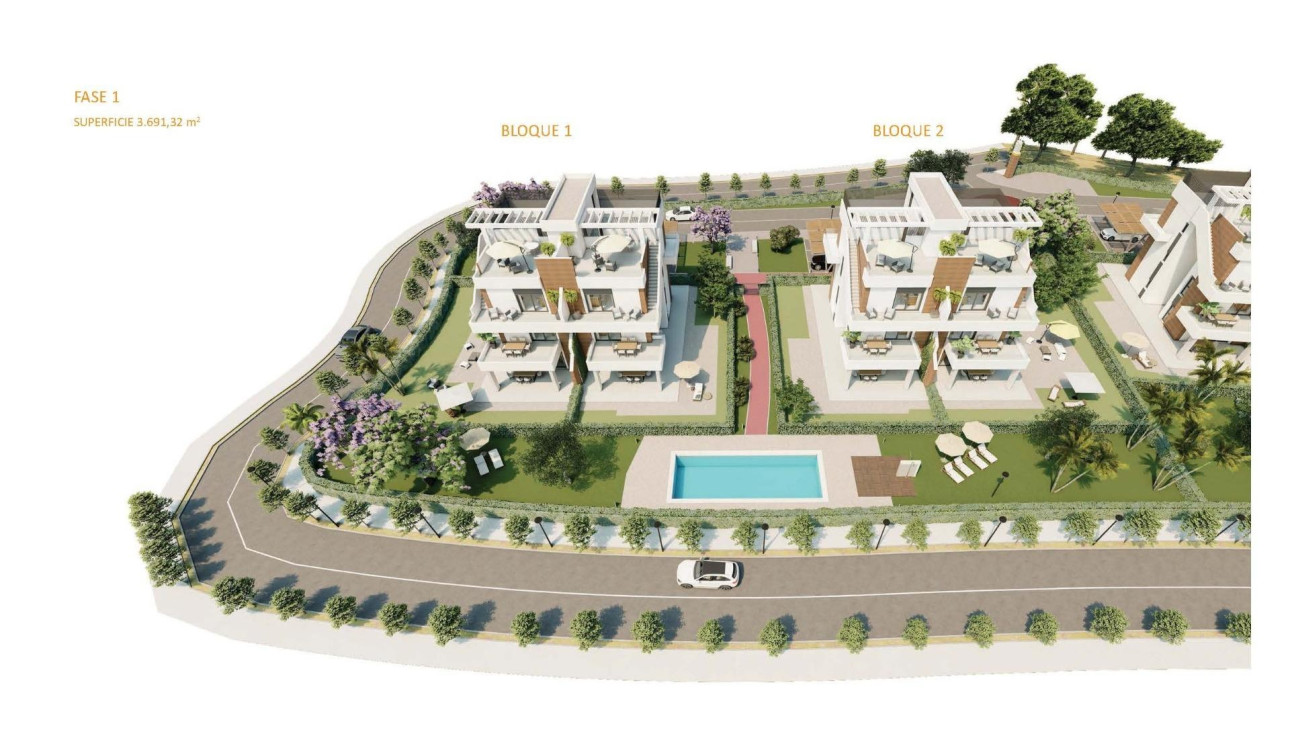 Obra nueva - Apartamento / Piso - Fuente Álamo - Hacienda del Alamo