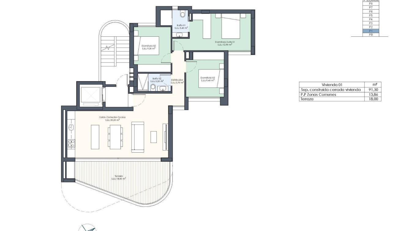 Obra nueva - Apartamento / Piso - Guardamar del Segura - Avenida del Puerto