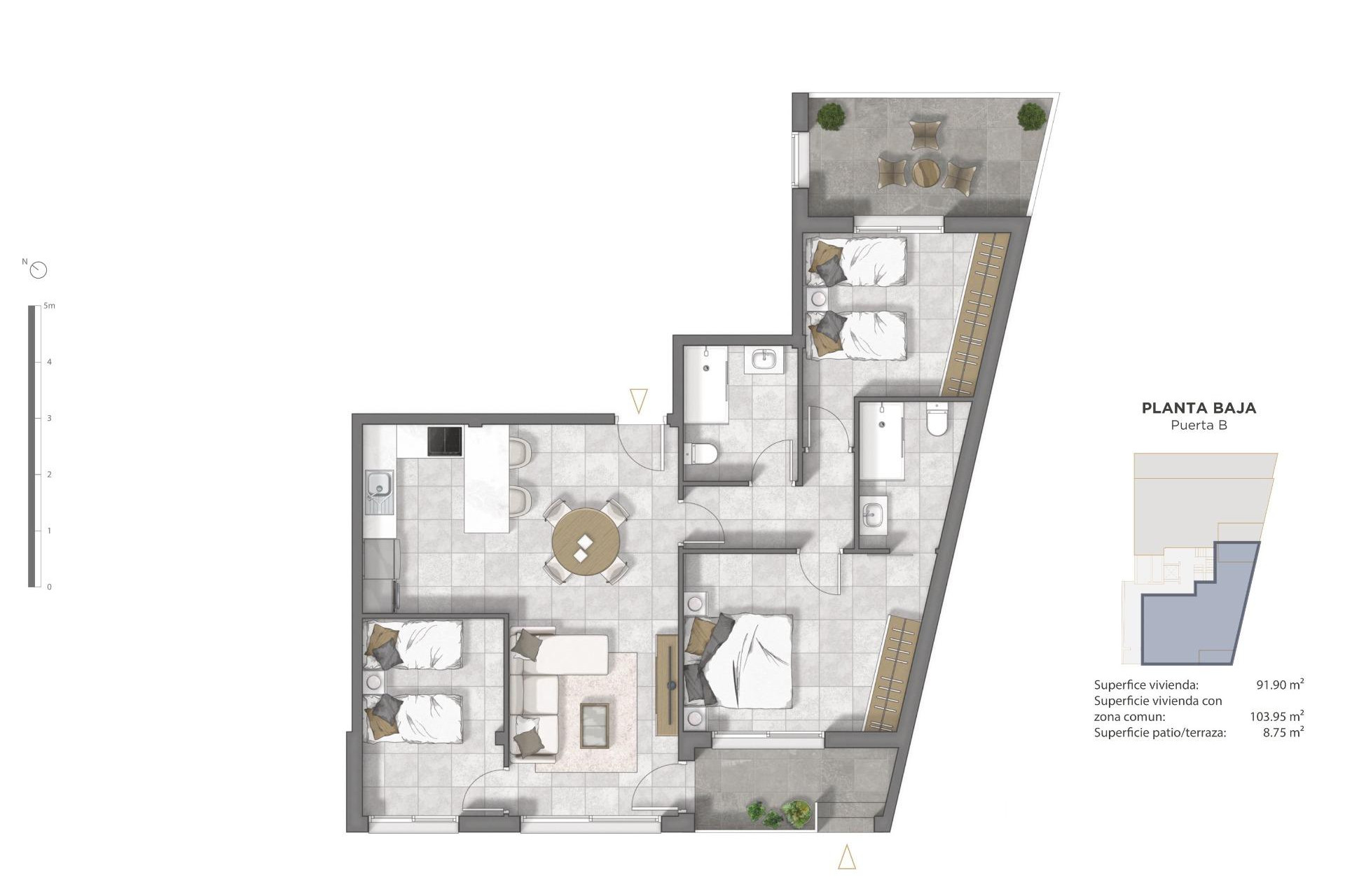 Obra nueva - Apartamento / Piso - Guardamar del Segura - Pueblo
