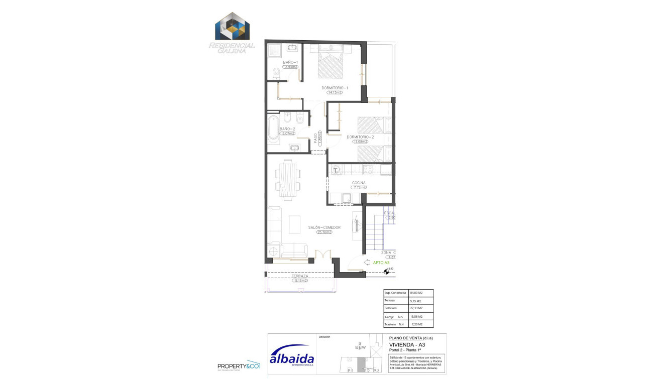 Obra nueva - Apartamento / Piso - herrerías