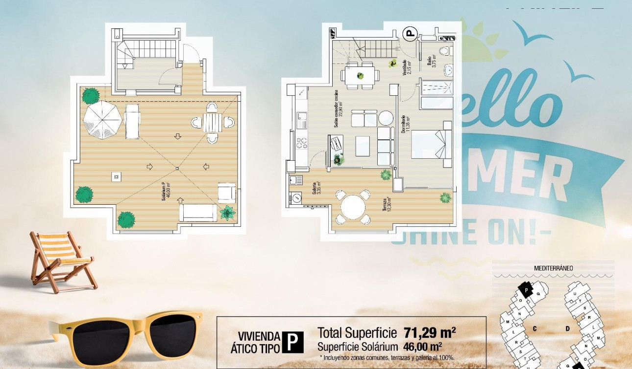 Obra nueva - Apartamento / Piso - La Manga del Mar Menor - La Manga Del Mar Menor