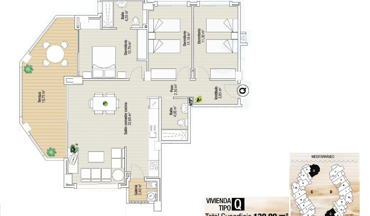 Obra nueva - Apartamento / Piso - La Manga del Mar Menor - La Manga Del Mar Menor