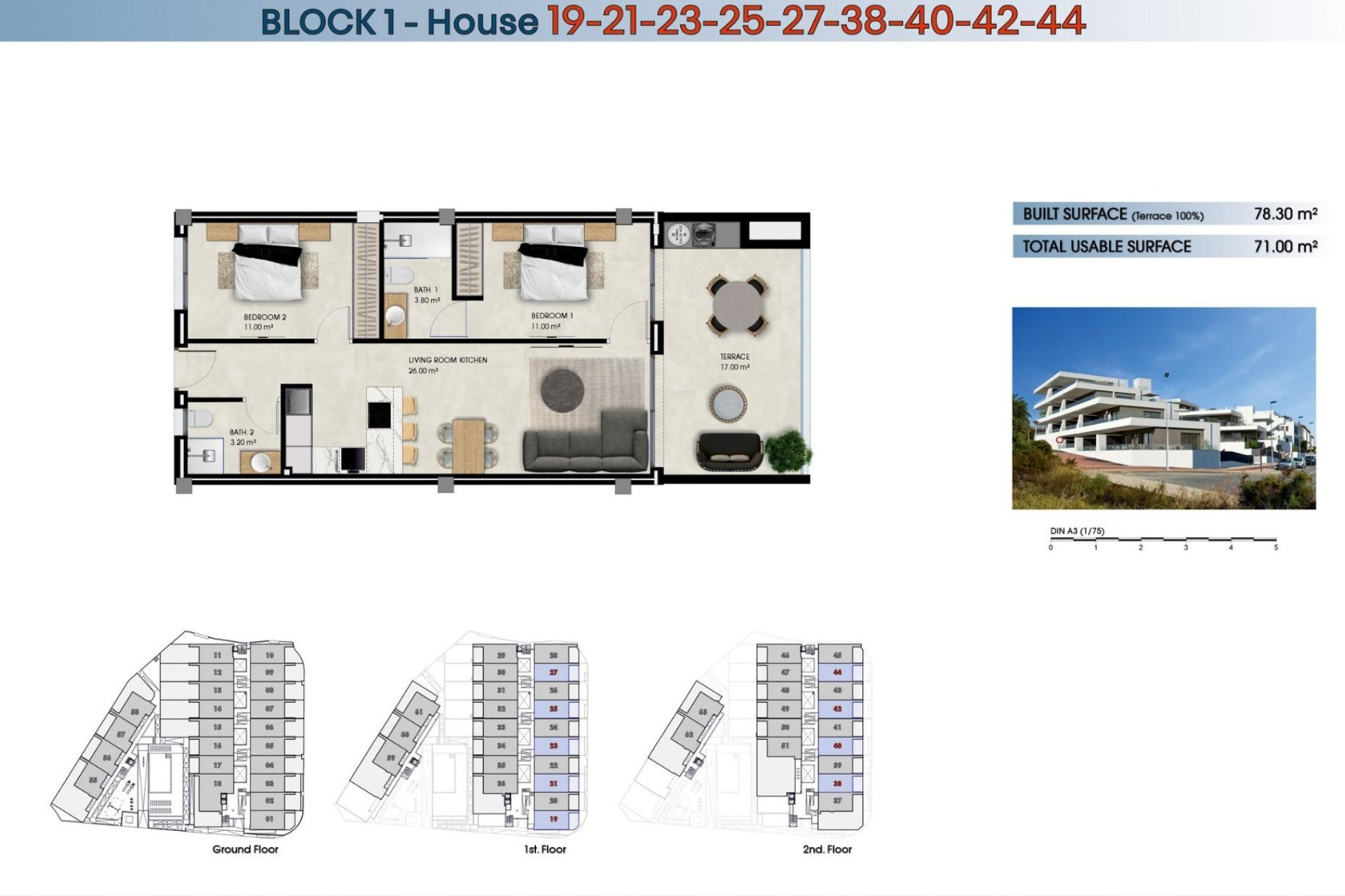 Obra nueva - Apartamento / Piso - La Marina - La Marina del Pinet