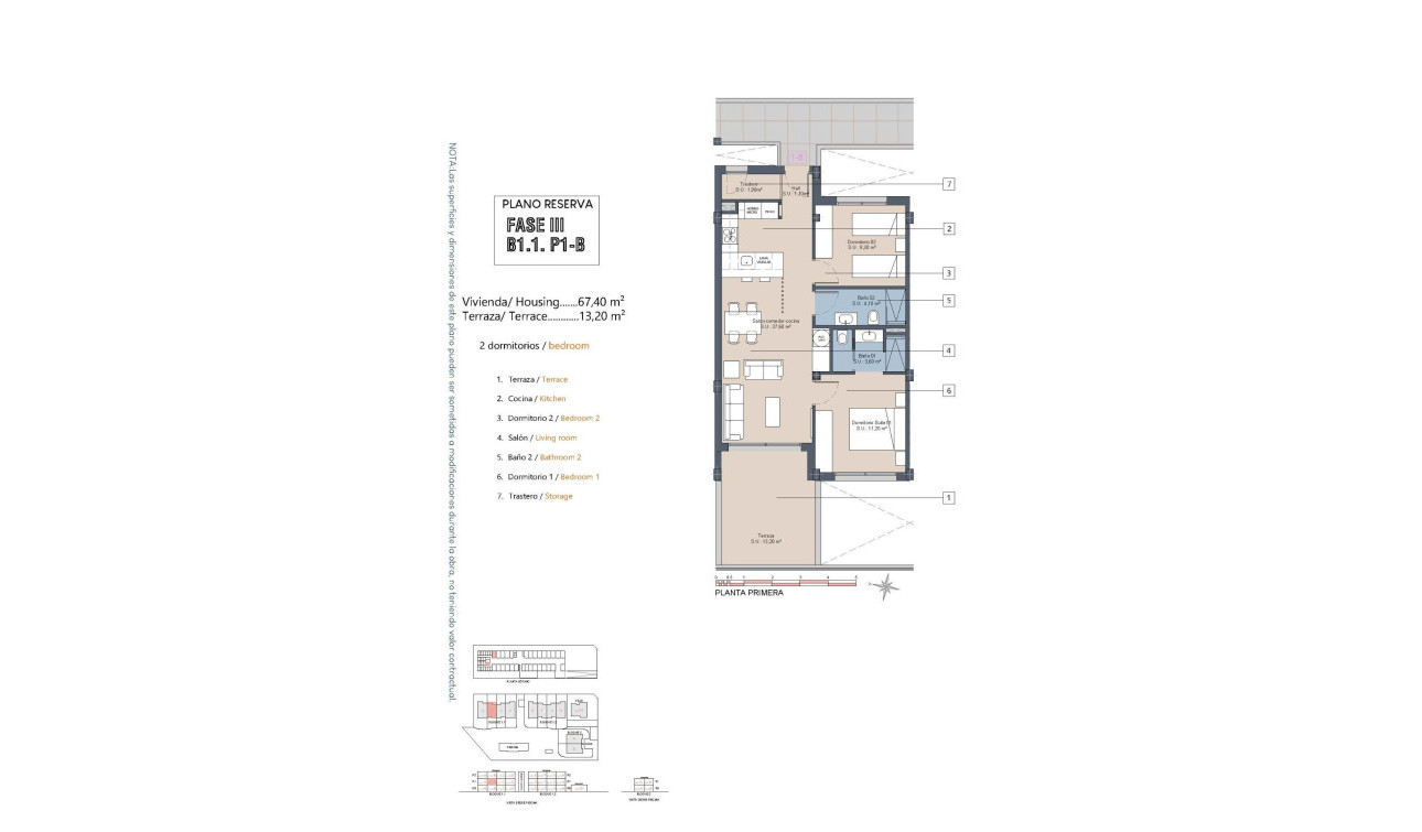 Obra nueva - Apartamento / Piso - Los Alcazares - La Serena Golf