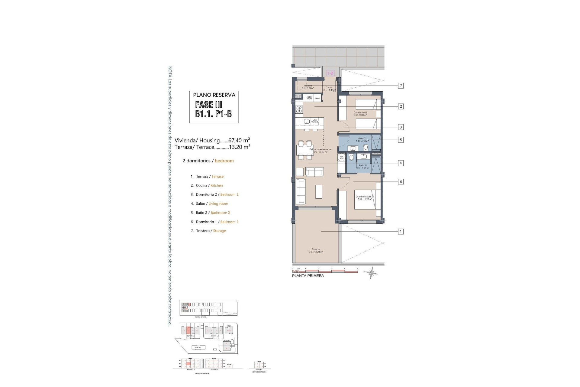 Obra nueva - Apartamento / Piso - Los Alcazares - La Serena Golf