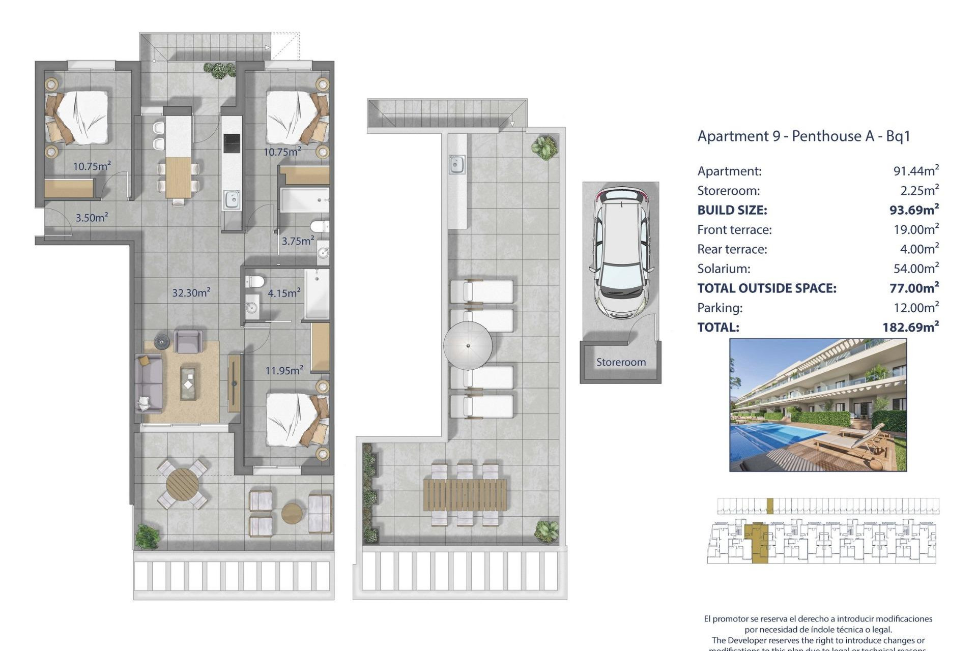 Obra nueva - Apartamento / Piso - Los Alcazares - Los Narejos