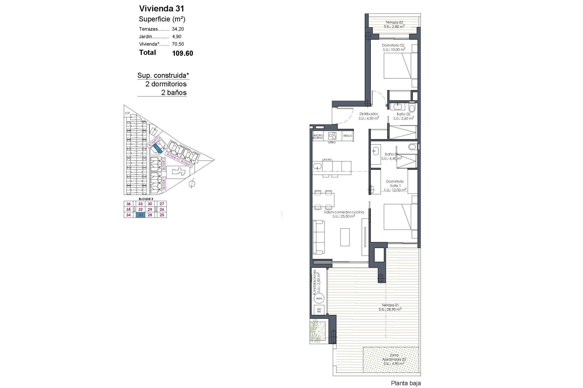 Obra nueva - Apartamento / Piso - Los Alcazares - Serena Golf