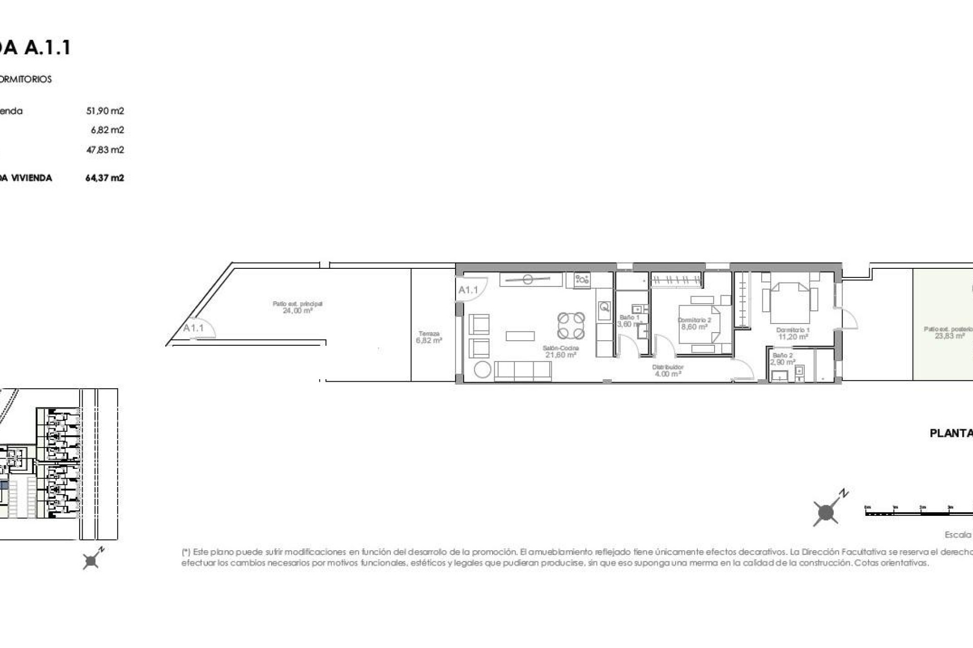 Obra nueva - Apartamento / Piso - Mazarron - Playa Negra