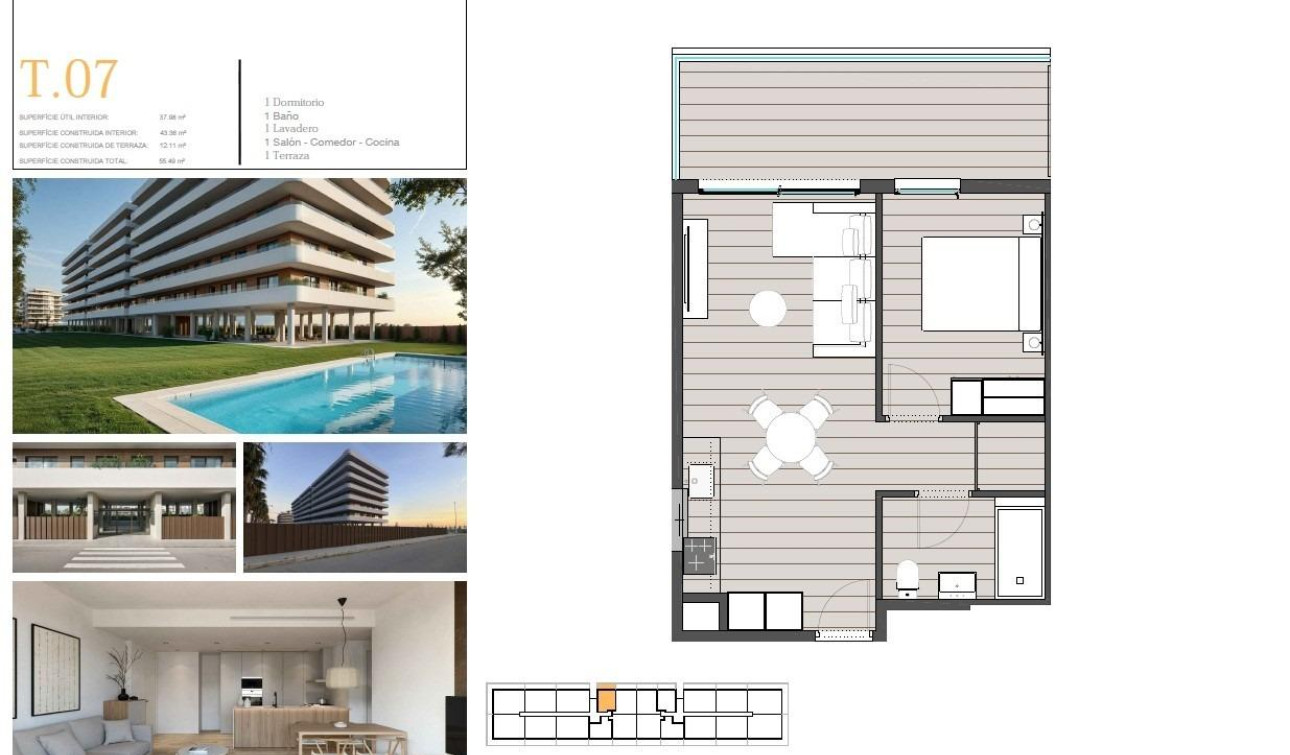 Obra nueva - Apartamento / Piso - Moncofa - Playa de Moncofa