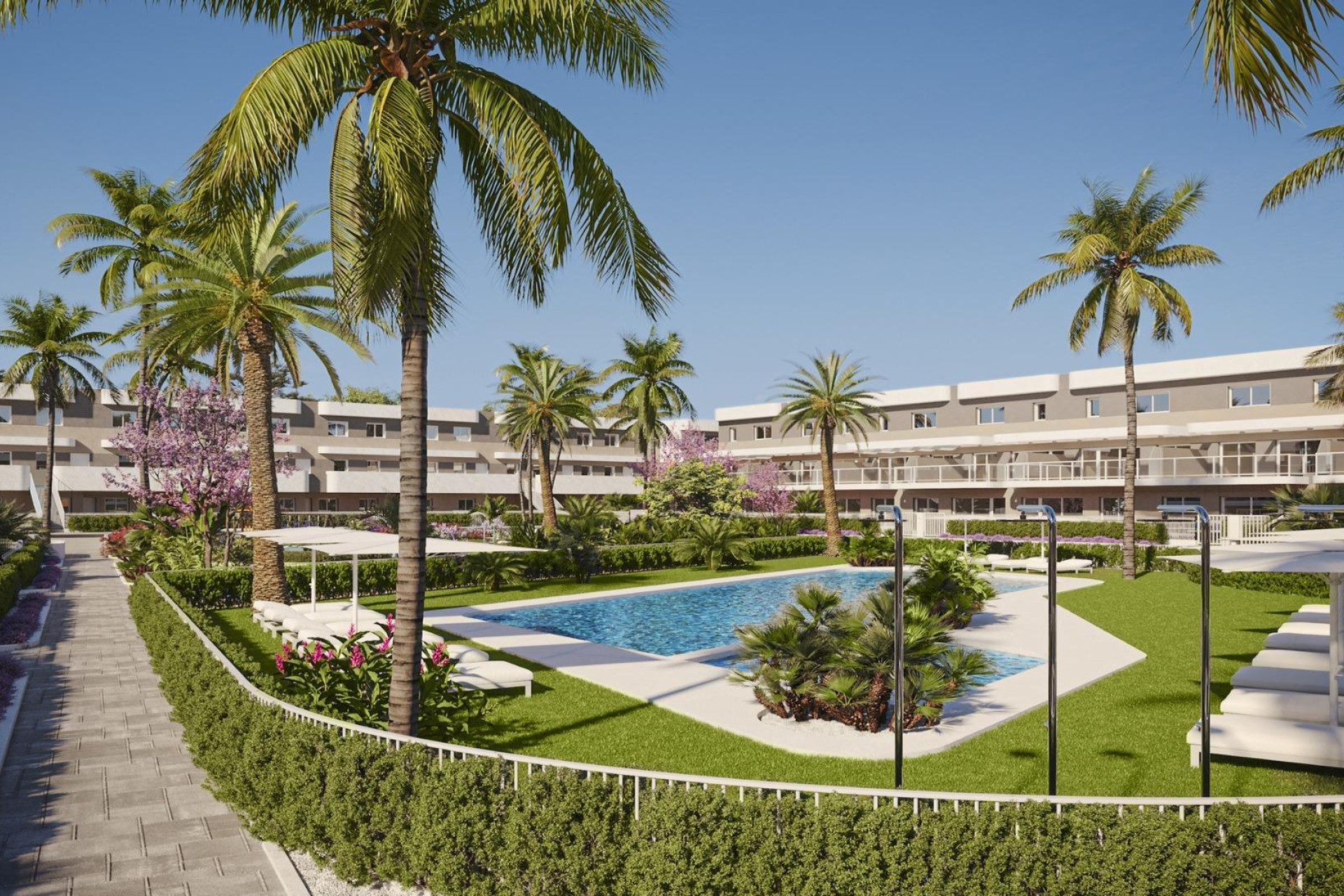 Obra nueva - Apartamento / Piso - Monforte del Cid - Alenda Golf