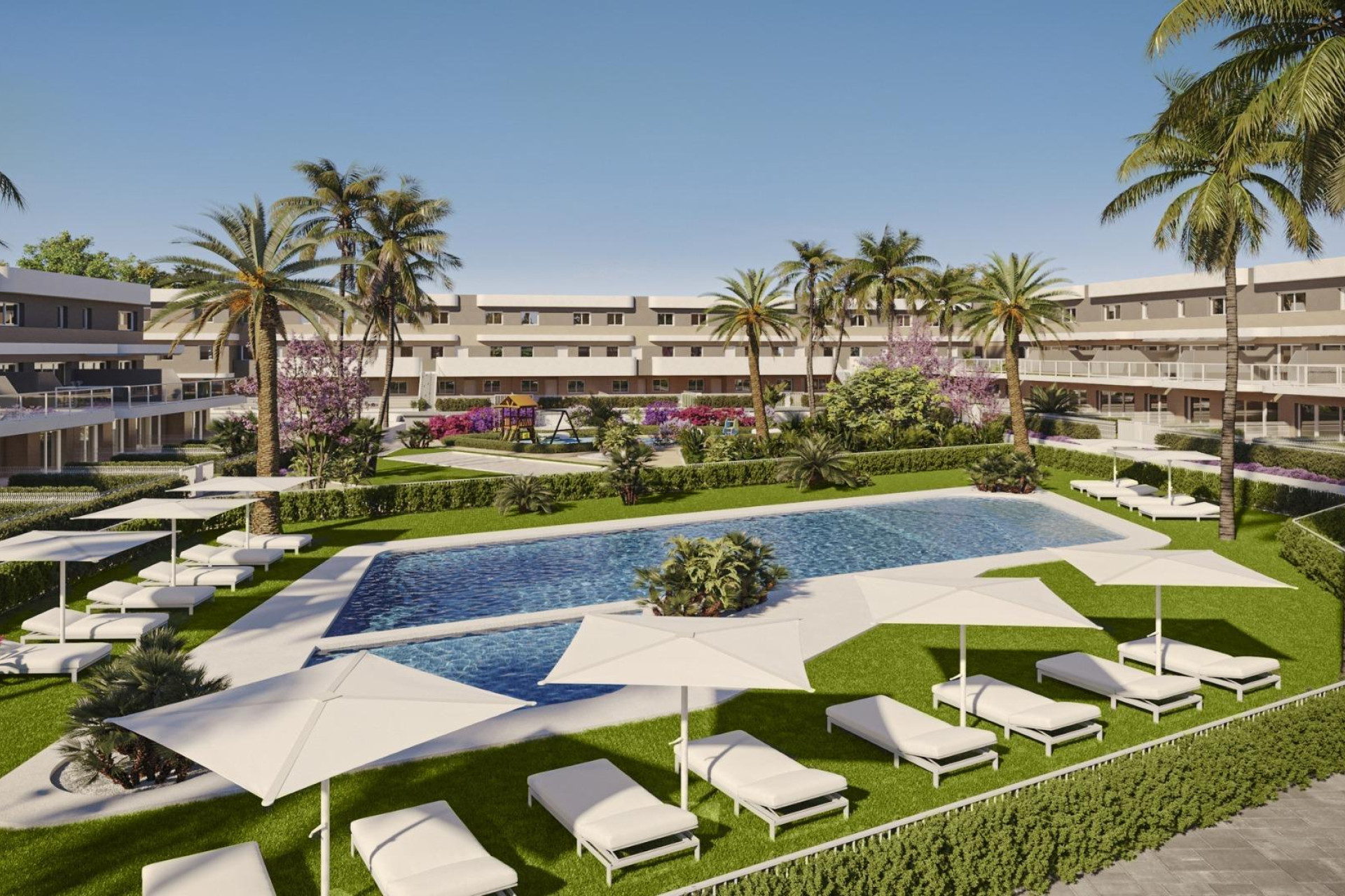 Obra nueva - Apartamento / Piso - Monforte del Cid - Alenda Golf