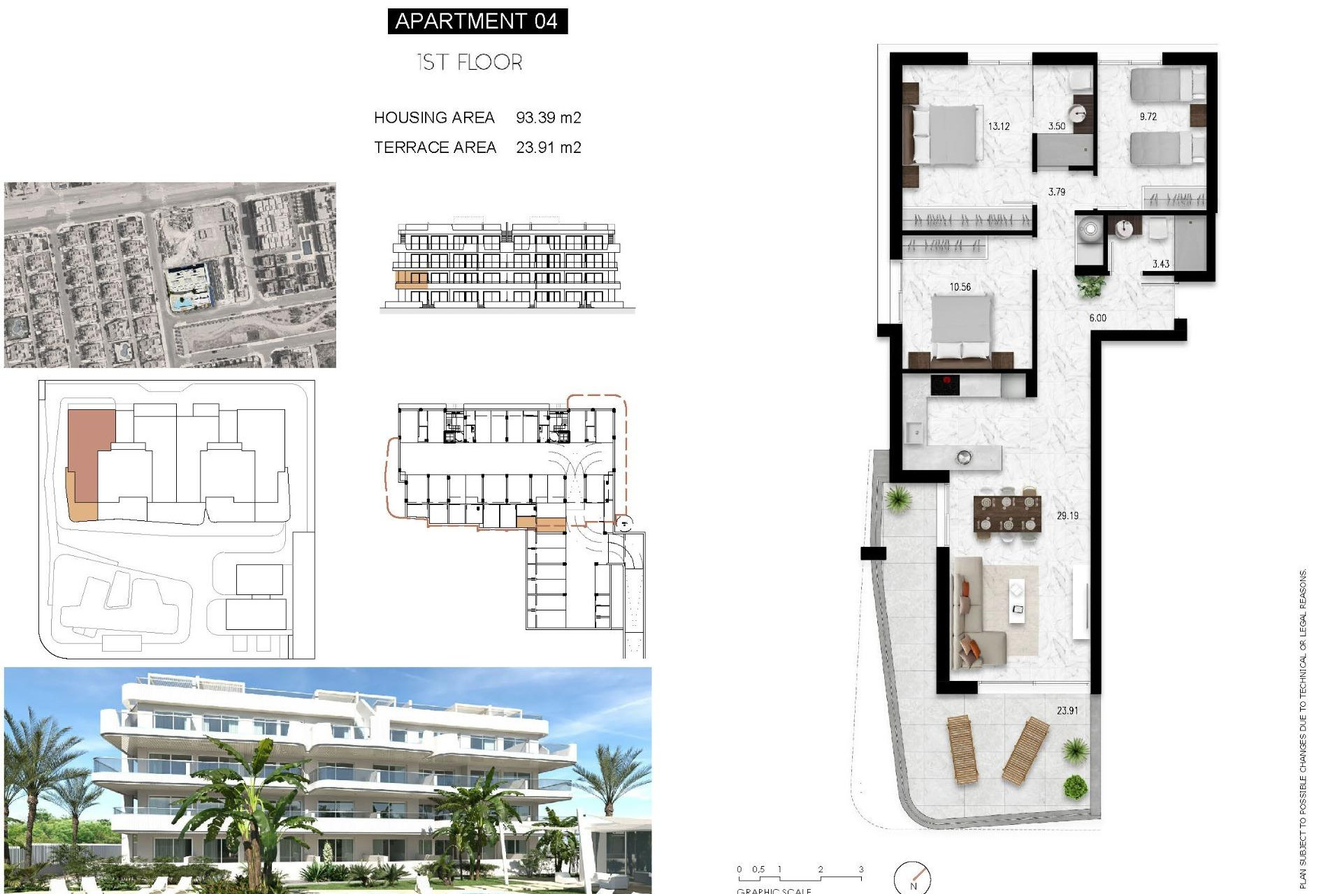 Obra nueva - Apartamento / Piso - Orihuela Costa - Lomas de Cabo Roig