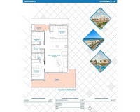 Obra nueva - Apartamento / Piso - Pilar de la Horadada - Lo Monte