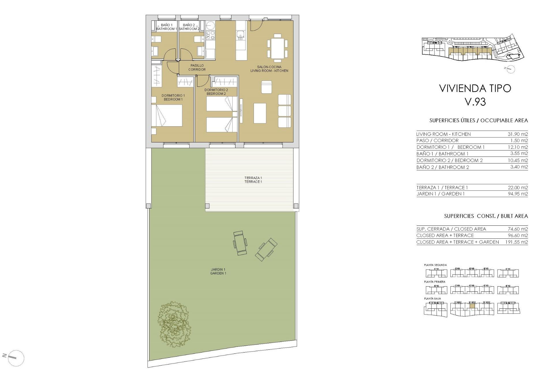 Obra nueva - Apartamento / Piso - Pilar de la Horadada - Lo Romero Golf