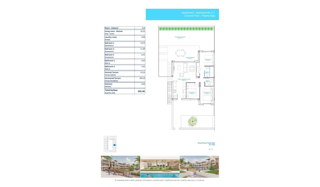 Obra nueva - Apartamento / Piso - Pilar de la Horadada - Playa de las Higuericas