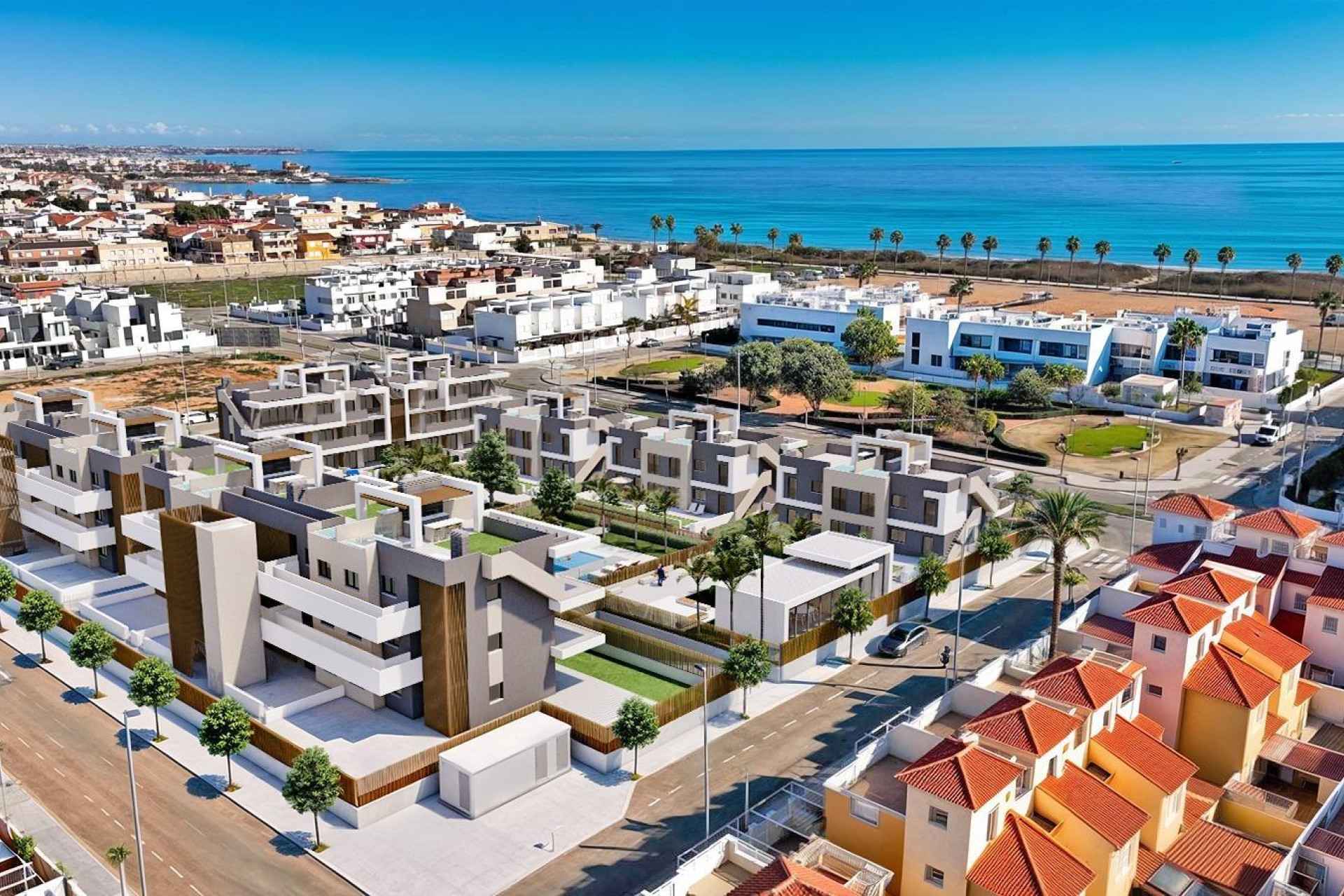 Obra nueva - Apartamento / Piso - Pilar de la Horadada - Playa de las Higuericas