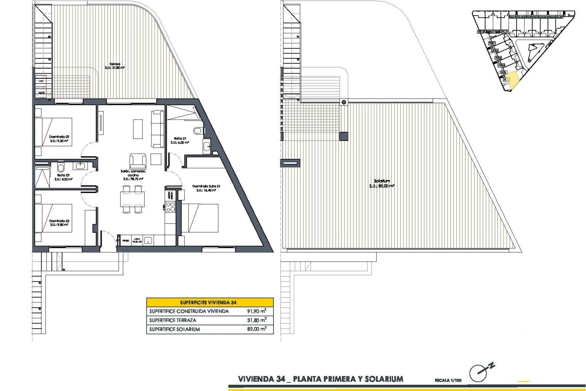 Obra nueva - Apartamento / Piso - San Fulgencio - Pueblo