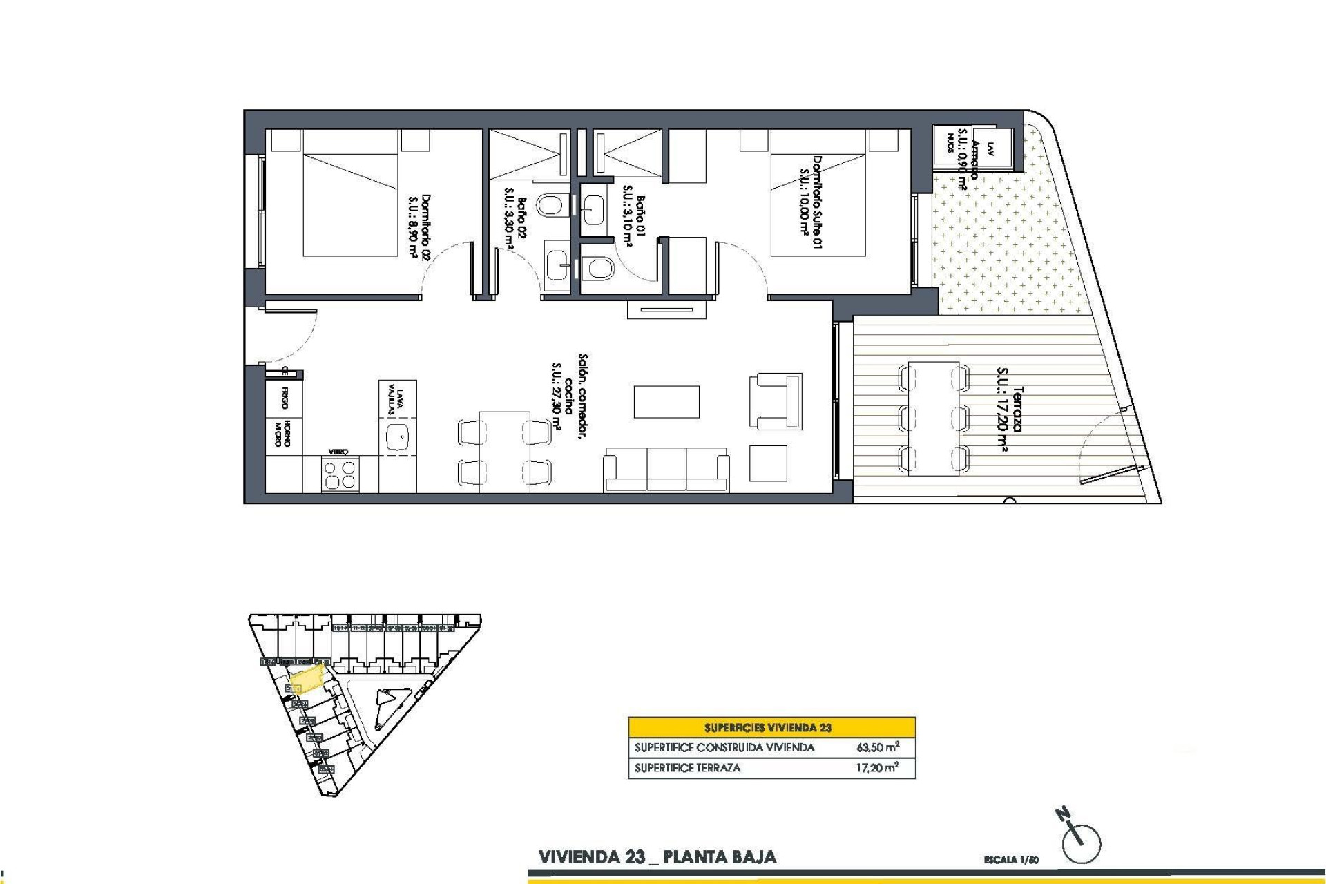 Obra nueva - Apartamento / Piso - San Fulgencio - Pueblo
