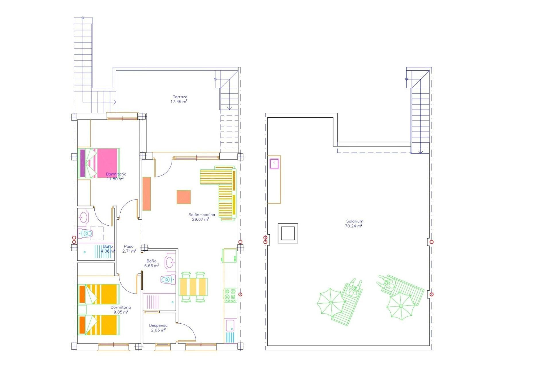Obra nueva - Apartamento / Piso - San Javier - pueblo