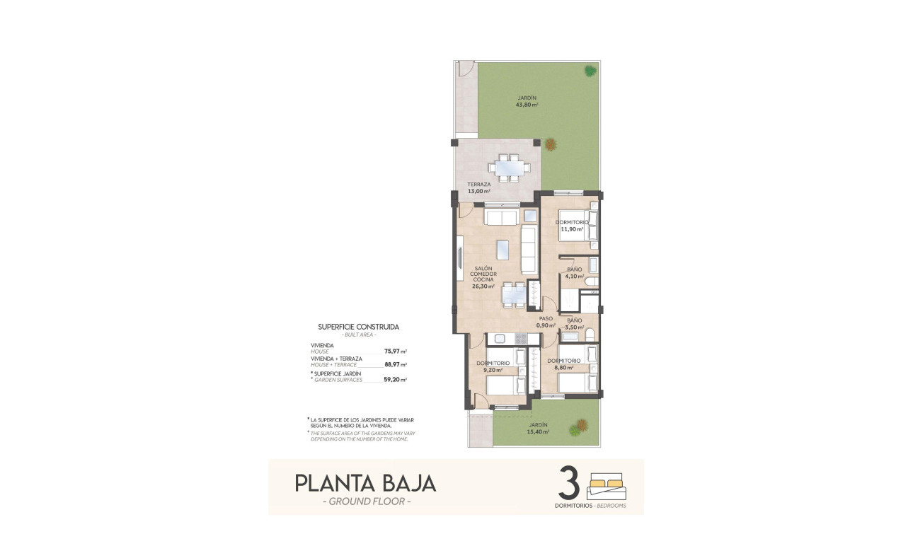 Obra nueva - Apartamento / Piso - San Miguel de Salinas - La Cañada