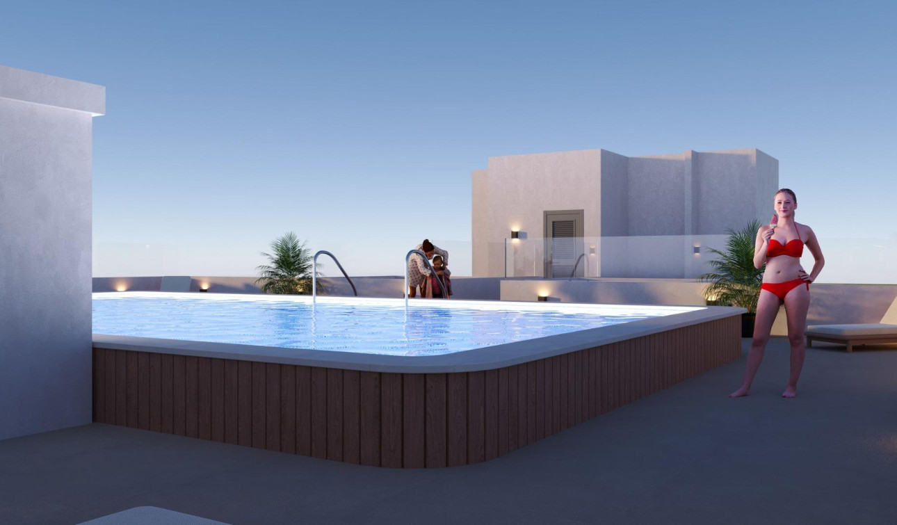 Obra nueva - Apartamento / Piso - San Miguel de Salinas - Pueblo