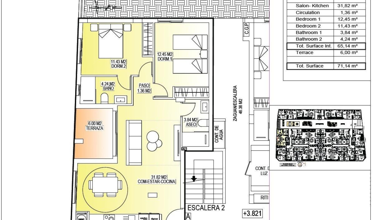Obra nueva - Apartamento / Piso - San Miguel de Salinas - Pueblo