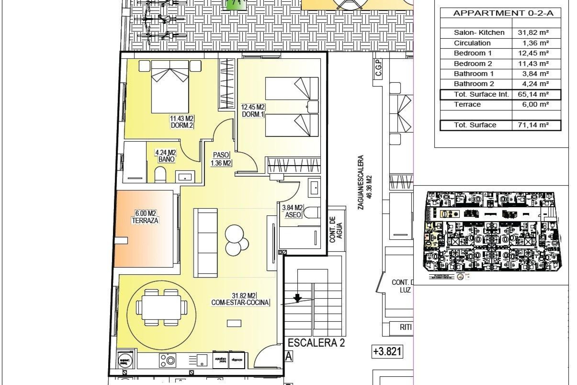 Obra nueva - Apartamento / Piso - San Miguel de Salinas - Pueblo
